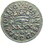 ½ Tostão - João V Porto mint obverse image