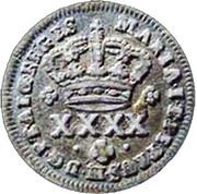½ Tostão - Maria I andamp; Pedro III obverse image