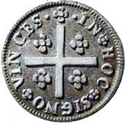 ½ Tostão - Maria I andamp; Pedro III, Portugal, 1777-1786 reverse image