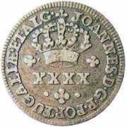 ½ Tostão - João Prince Regent obverse image