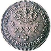 ½ Tostão - João VI obverse image