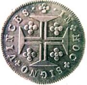 ½ Tostão - João VI, Portugal, 1816-1826 reverse image