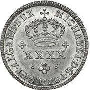 ½ Tostão - Miguel I obverse image