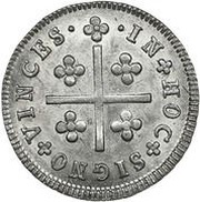 ½ Tostão - Miguel I, Portugal, 1828-1834 reverse image