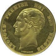 5 Francs - Léopold I Pattern obverse image