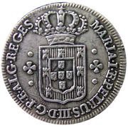 3 Vintens - Maria I and Pedro III obverse image
