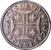 3 Vintens - João Prince Regent, Portugal, 1802-1816 reverse image