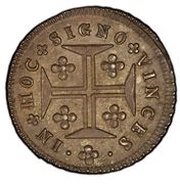 3 Vintens - Miguel I, Portugal, 1828-1834 reverse image