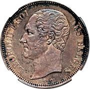 5 Francs - Léopold I Pattern obverse image