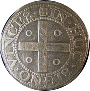 Lxxx "80 Reais" - Filipe I, Portugal, 1582-1598 reverse image