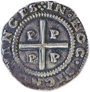 Lxxx Réis "4 Vintens" - João IV Porto, Portugal, 1643-1656 reverse image