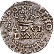 LXXX Réis "4 Vinténs" - Afonso VI obverse image