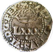 LXXX Réis "4 Vintens" - Afonso VI obverse image