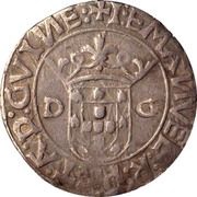 Tostão "D-G" - Manuel I Lisbon mint obverse image
