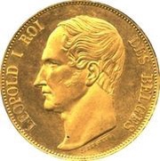 5 Francs - Léopold I Pattern obverse image