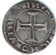 Tostão "V-L" – João III 1st Type, Lisboa mint, Portugal, 1521-1540 reverse image