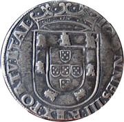 Tostão – João III 3rd type, Lisboa mint obverse image
