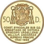 50 Diners Synodal Constitution obverse image