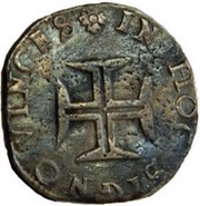 Tostão - António I Gorichem - Netherlands, Portugal, 1583-1591 reverse image