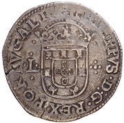 Tostão "L on the left" - Filipe II obverse image