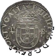 Tostão "L-B" - Filipe II obverse image
