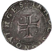 Tostão "L-B" - Filipe II, Portugal, 1598-1621 reverse image