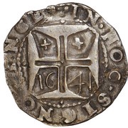 Tostão "L-C" - João IV 2nd series, Lisbon, Portugal, 1641 reverse image