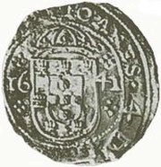 Tostão "Date on obverse" - João IV 1st series, Lisbon obverse image