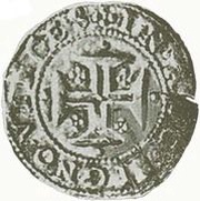 Tostão "Date on obverse" - João IV 1st series, Lisbon, Portugal, 1641 reverse image