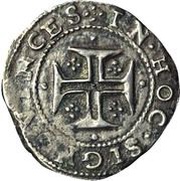 Tostão - João IV 1st series, Lisbon, Portugal, 1641 reverse image