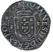Tostão "Date under the Cross"- João IV 2nd series, Lisbon obverse image