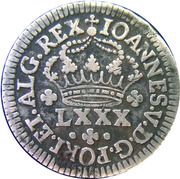 Tostão - João V Lisbon mint obverse image