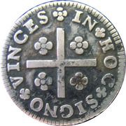 Tostão - João V Lisbon mint, Portugal, 1706-1750 reverse image