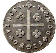Tostão - Maria I andamp; Pedro III, Portugal, 1777-1786 reverse image