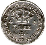 Tostão - Joao Prince Regent obverse image