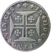 6 Vinténs - Maria I andamp; Pedro III, Portugal, 1777-1786 reverse image