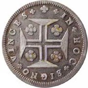 6 Vinténs - João Prince Regent, Portugal, 1802-1816 reverse image