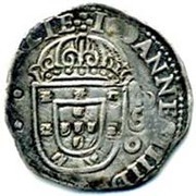 ½ Cruzado - João IV Lisboa mint obverse image