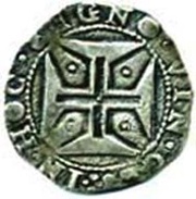 ½ Cruzado - João IV Lisboa mint, Portugal, 1643-1656 reverse image