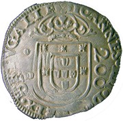 ½ Cruzado - João IV Porto mint obverse image