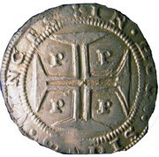 ½ Cruzado - João IV Porto mint, Portugal, 1643-1658 reverse image