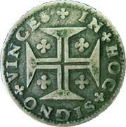 ½ Cruzado/12 Vinténs - Pedro II Lisbon mint, Portugal, 1688-1706 reverse image