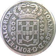 12 Vinténs - João V Lisbon mint obverse image
