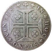 12 Vinténs - Maria I and Pedro III, Portugal, 1778-1785 reverse image
