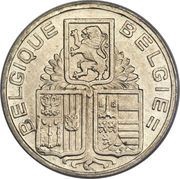5 Francs - Léopold III BELGIQUE BELGIE, Belgium, 1938-1939 reverse image