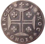12 Vinténs - João Prince Regent, Portugal, 1806-1816 reverse image
