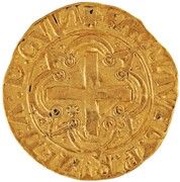 Cruzado - Manuel I Lisboa mint, Portugal, 1497-1521 reverse image
