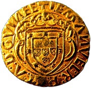 Cruzado - Manuel I Lisboa mint obverse image
