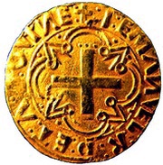 Cruzado - Manuel I Lisboa mint, Portugal, 1497-1521 reverse image