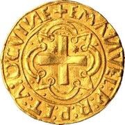 Cruzado - Manuel I Lisboa mint, Portugal, 1497-1521 reverse image